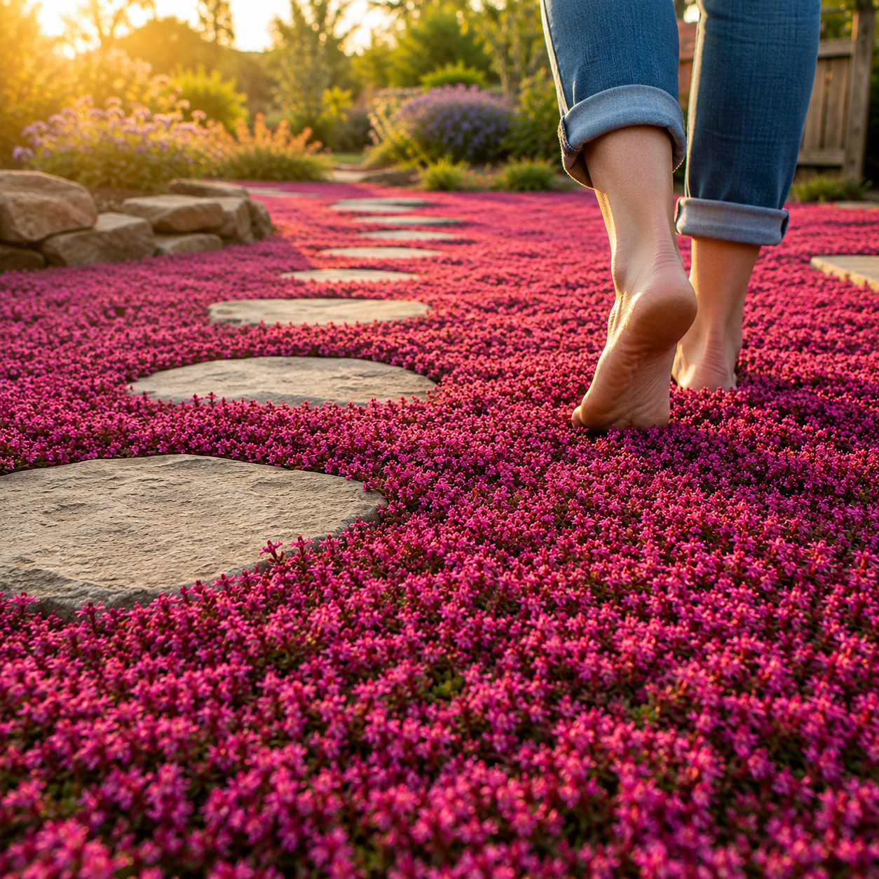 Thymus praecox 'Red Carpet' / Roter Polsterthymian