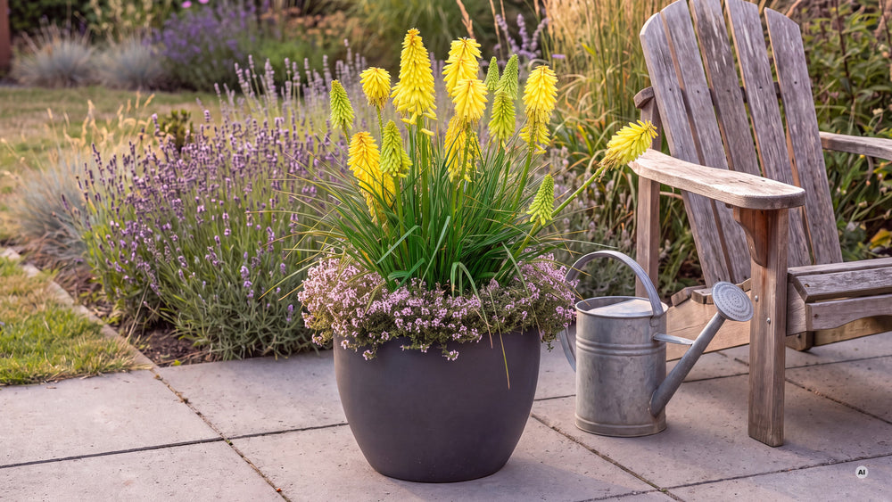 Kniphofia Lemon Popsicle - lp-04e