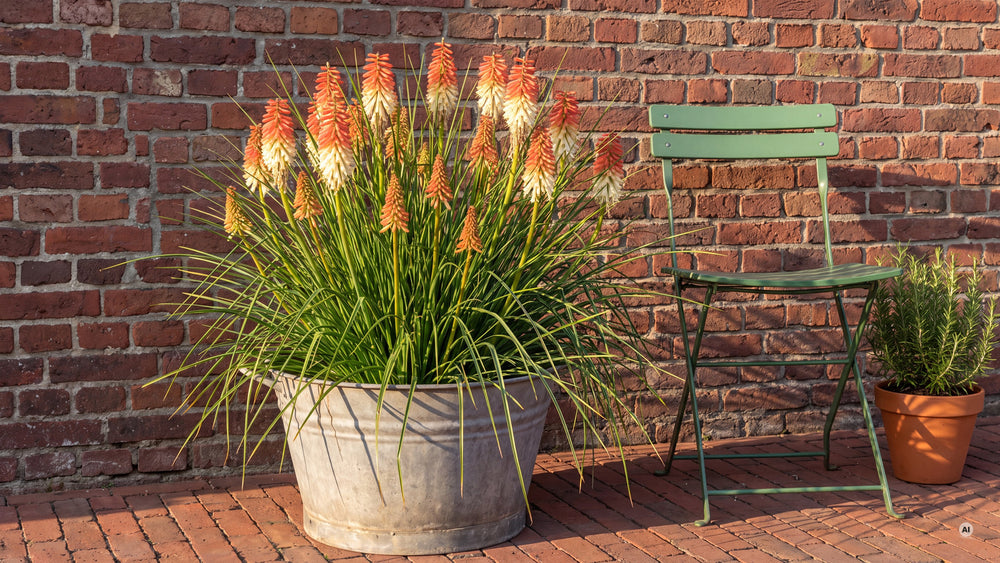 Kniphofia Orange Vanilla Popsicle - lp-04e