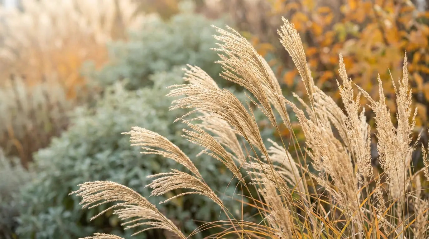 Winterharte Gräser als Solitär: Miscanthus und Calamagrostis als Blickfang im Garten