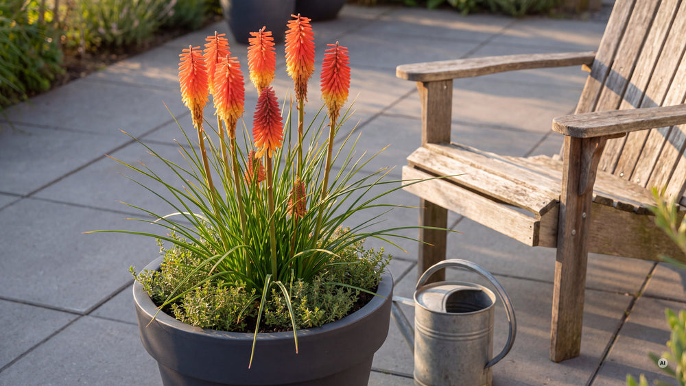 Kniphofia Papaya Popsicle - lp-04e
