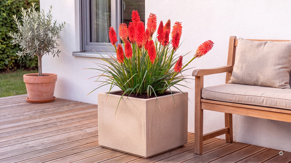 Kniphofia Redhot Popsicle - popsicle-lp-04e