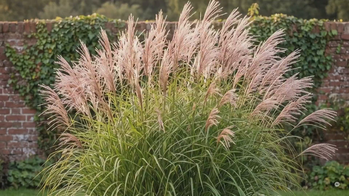 Chinaschilf XXL im 5-Liter-Topf: Vergleich 1 Liter gegen 5 Liter und zehn Sorten im Garten