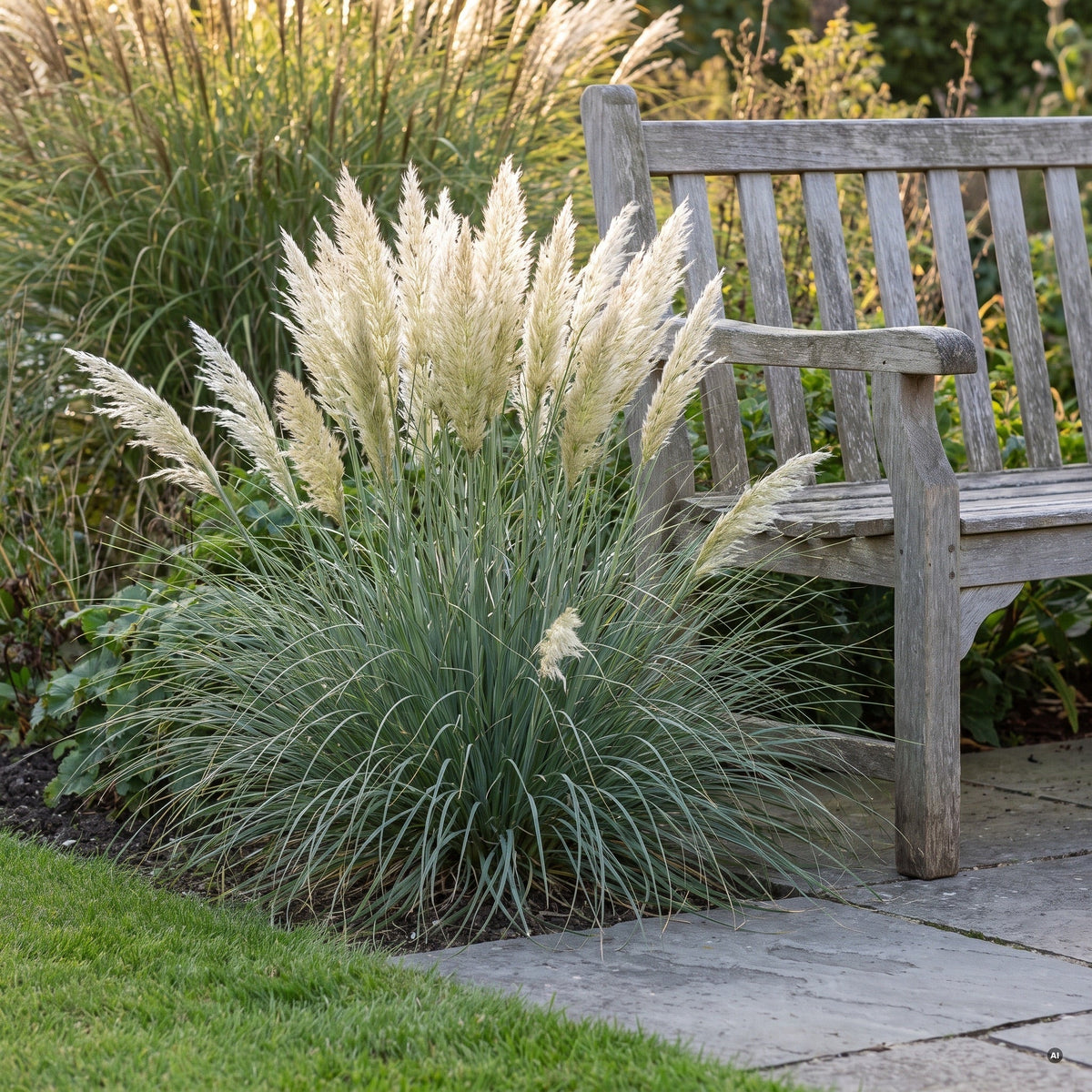 Cortaderia selloana 'Tiny Pampa' kaufen – Zwerg Pampasgras